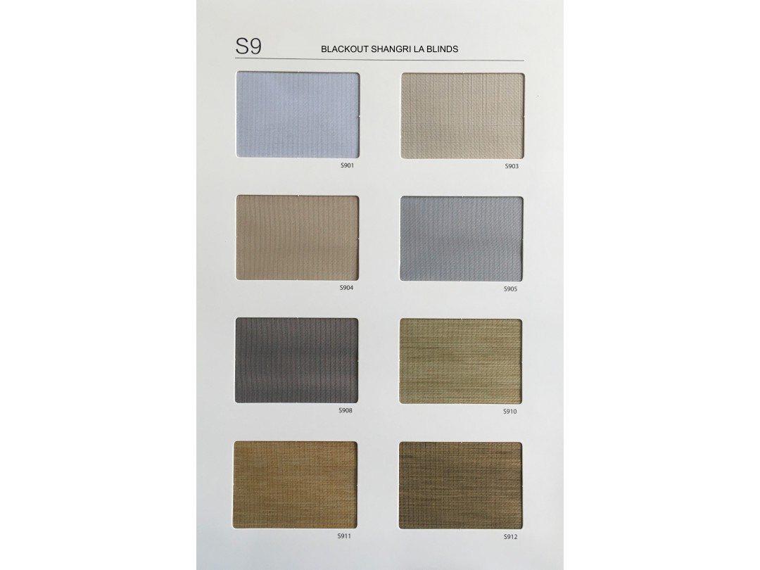 Blackout  Shangri La Blinds - S9